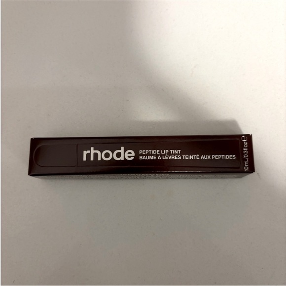 Rhode Espresso NIB Shea Butter Peptide Lip Tint by Hailey Rhode Bieber Sold Out! - Picture 3 of 5
